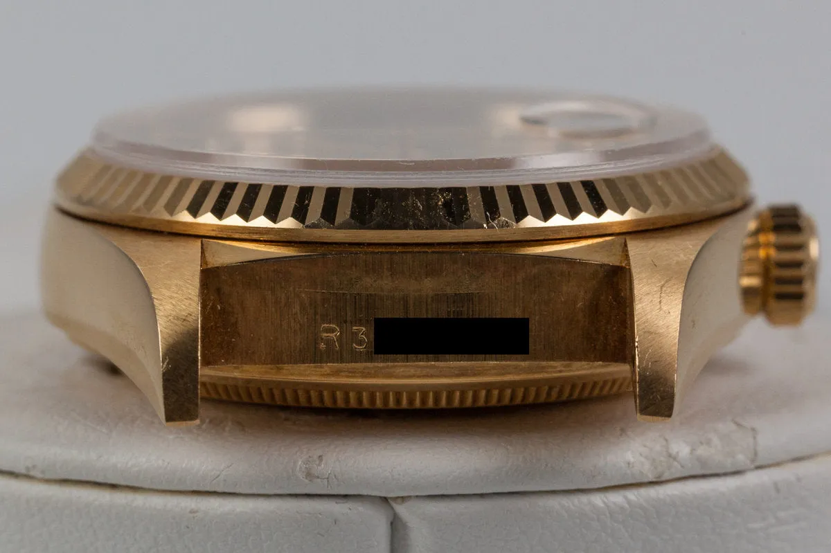 1988 Rolex 18k Day-Date President 18038 with Diamond String Dial