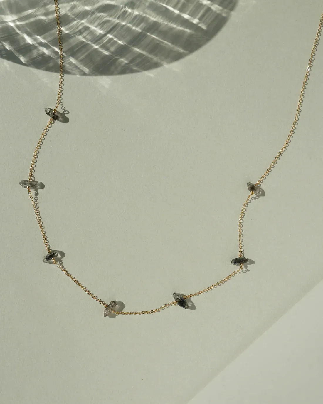 Afterglow Herkimer Diamond Necklace