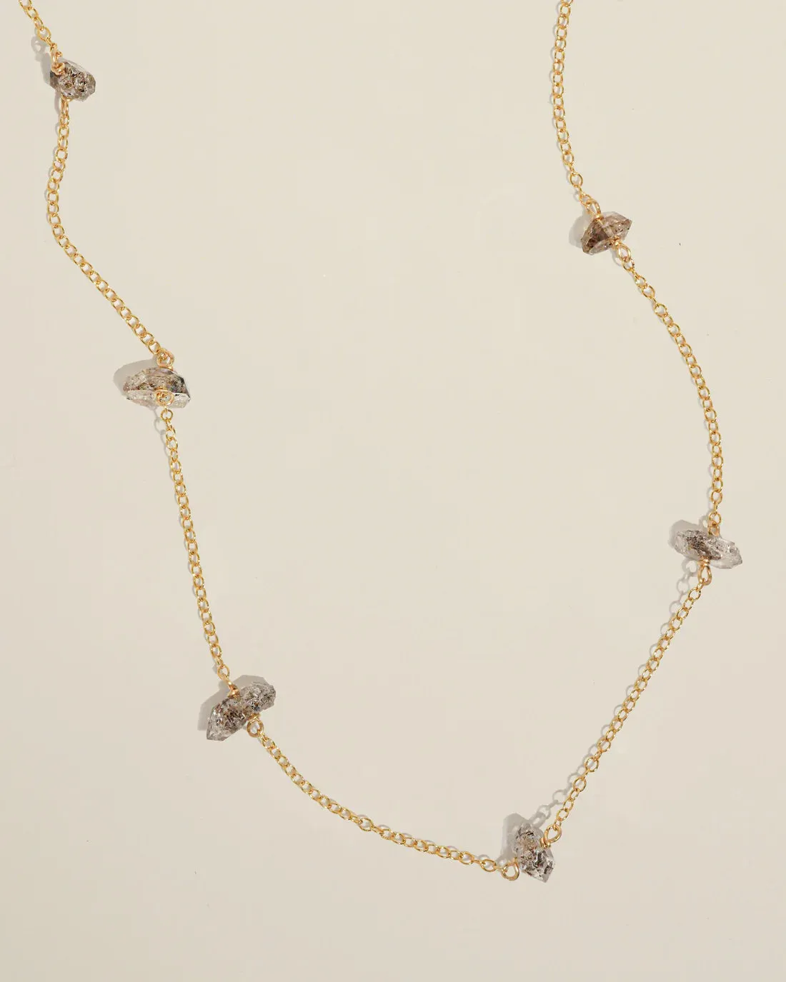 Afterglow Herkimer Diamond Necklace