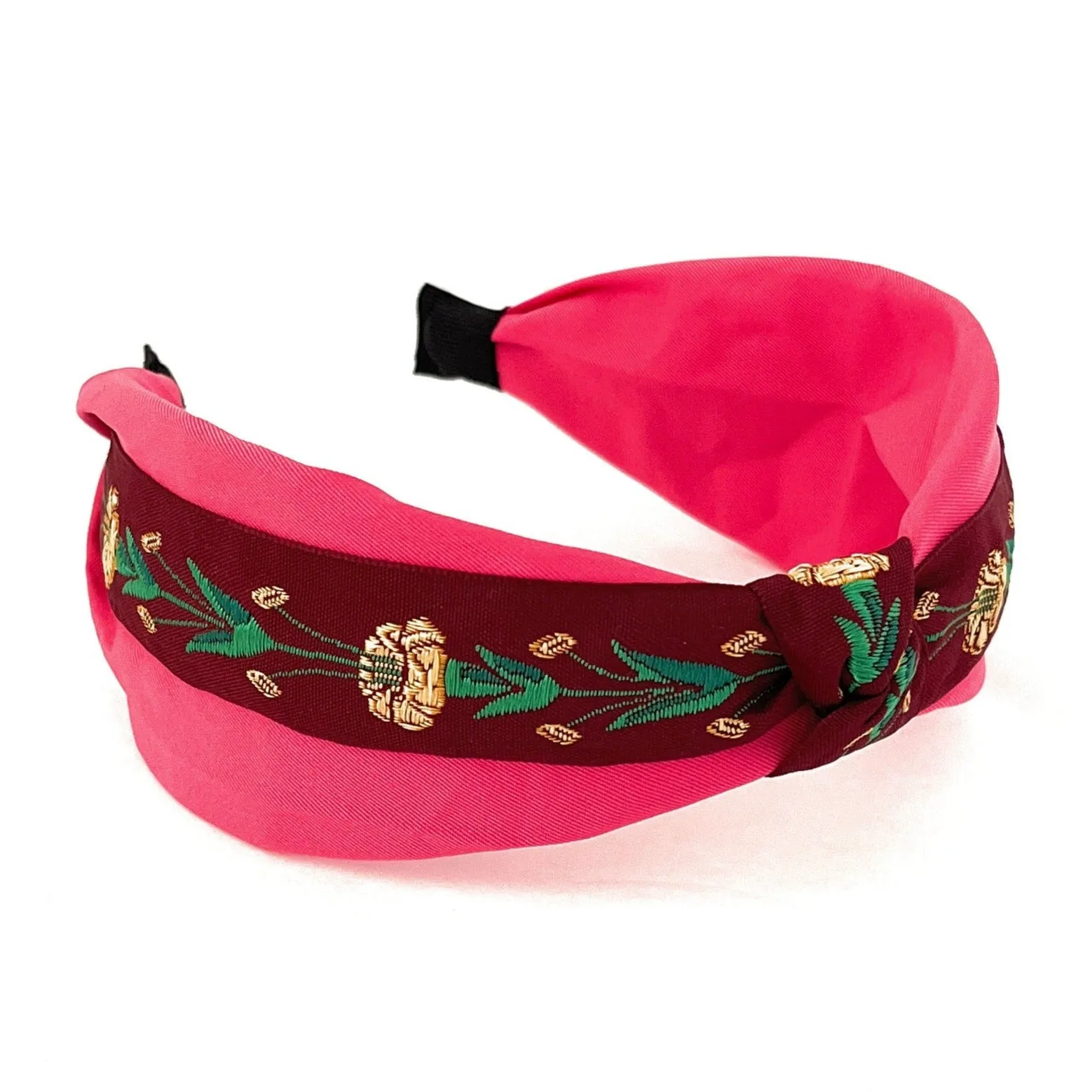 Alison Embroidery Knot Headband