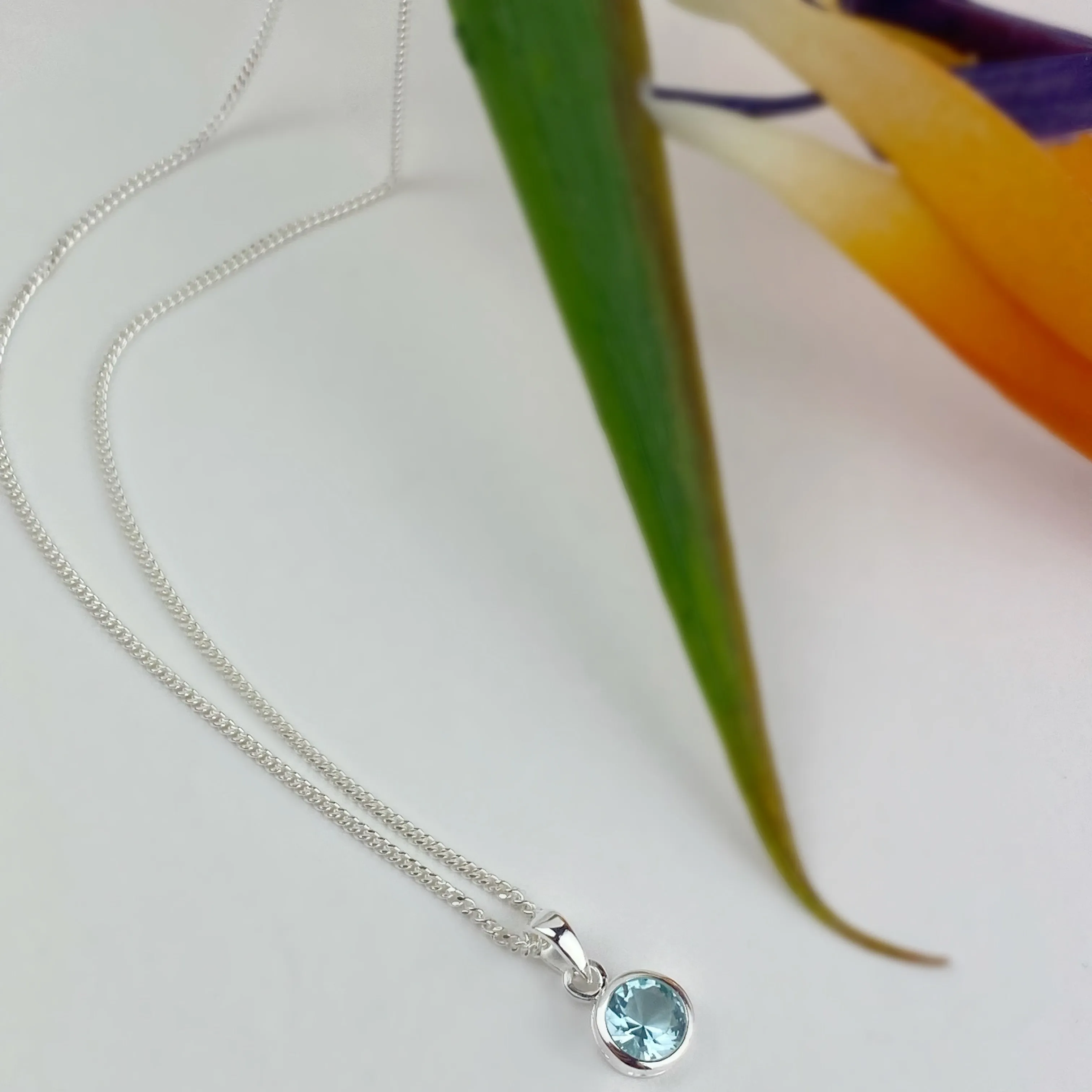 Aqua Sparkle Pendant - SP2913