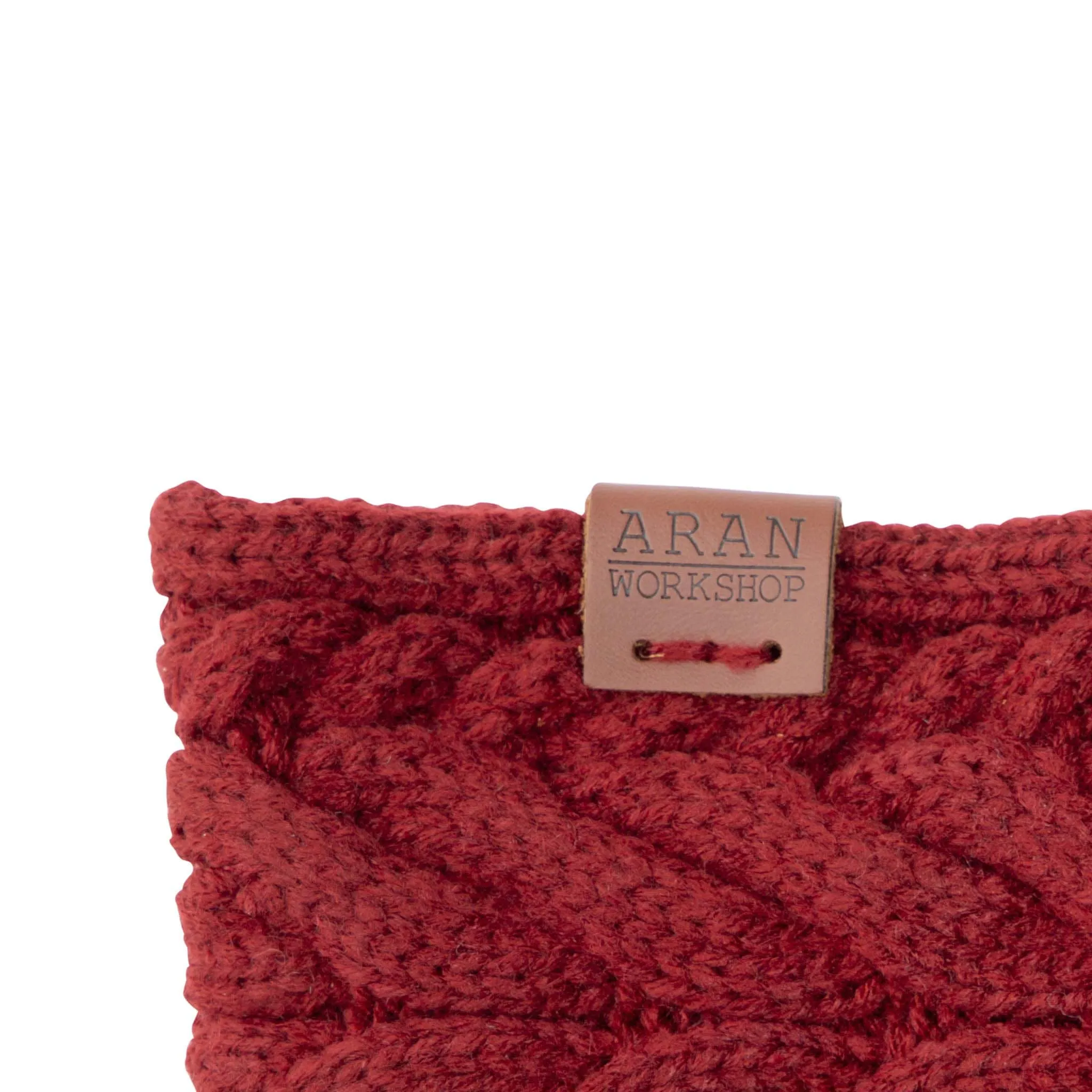 Aran Button Headband