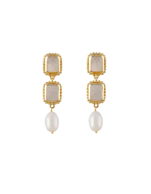 Bianc Camilla Earrings - Gold