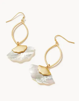 Buttercup Earrings Mother-of-Pearl