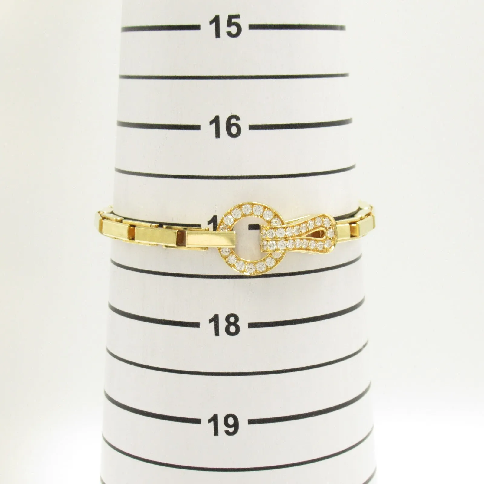 Cartier Diamond Bracelet K18 Yellow Gold