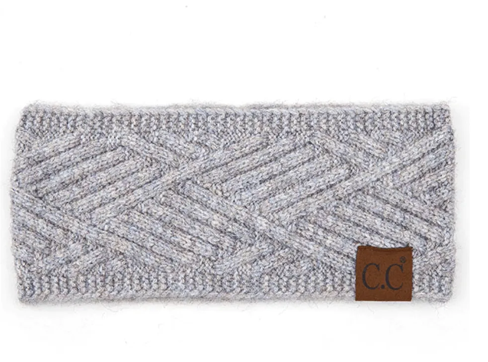 C.C CRISS CROSS PATTERN HEADBAND-HW-2060