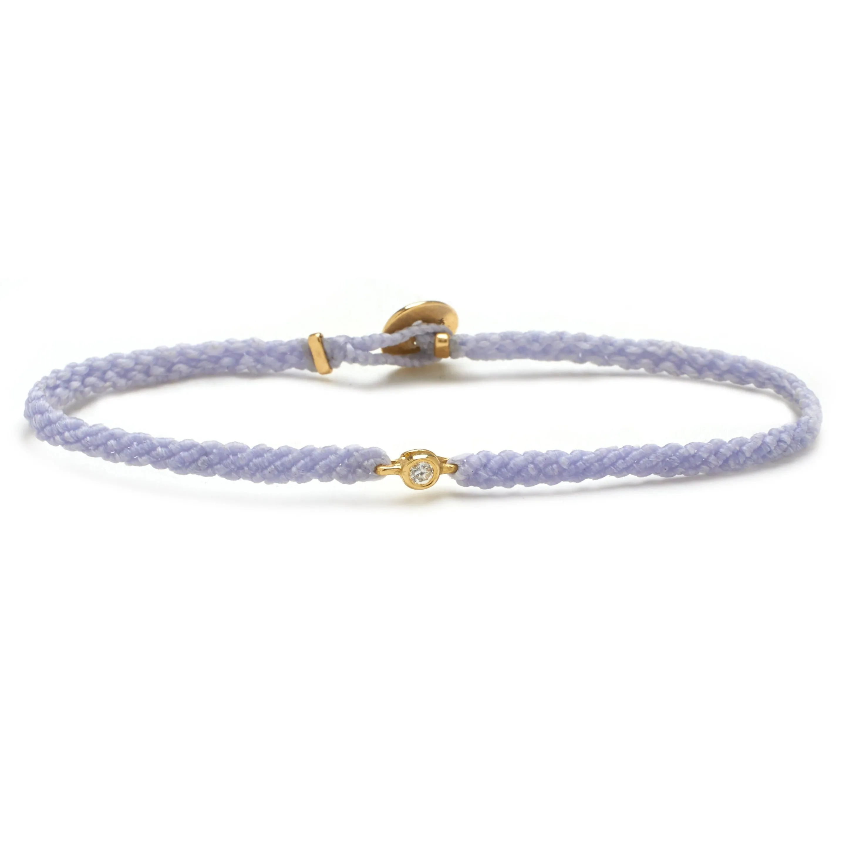 Classic Diamond Bracelet in Lavender