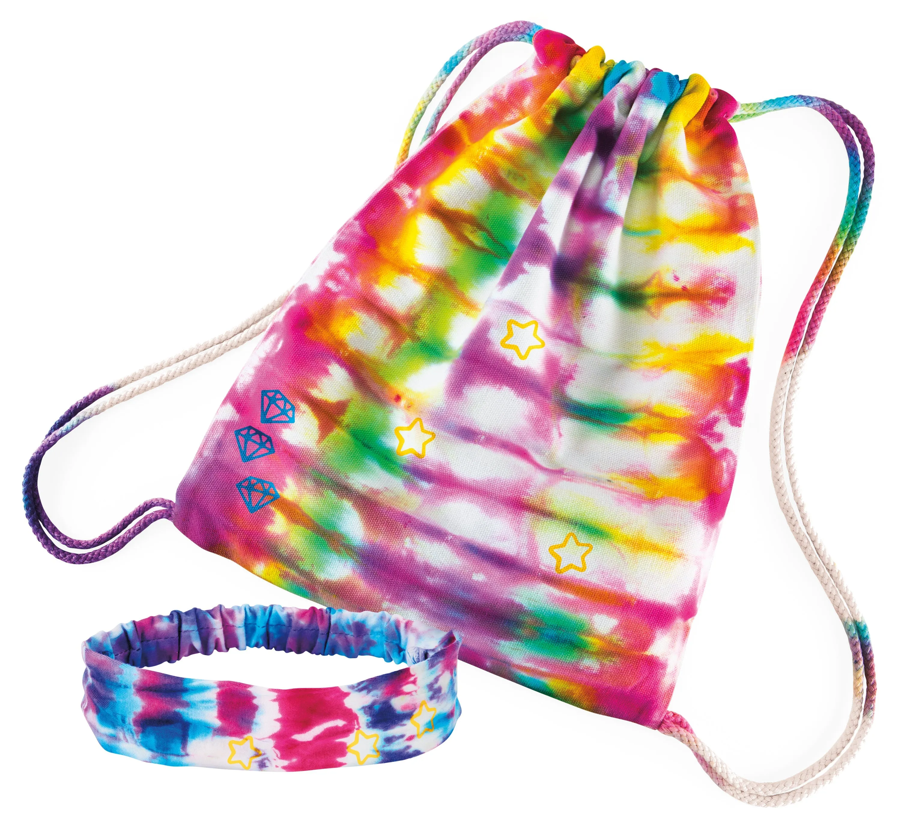 Cra-Z-Art Shimmer 'N Sparkle Tie Dye Fashion Tote & Headband