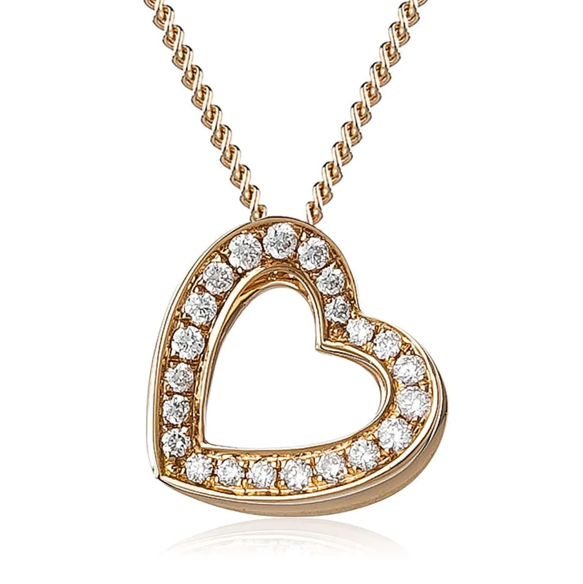 Diamond Heart Pendant