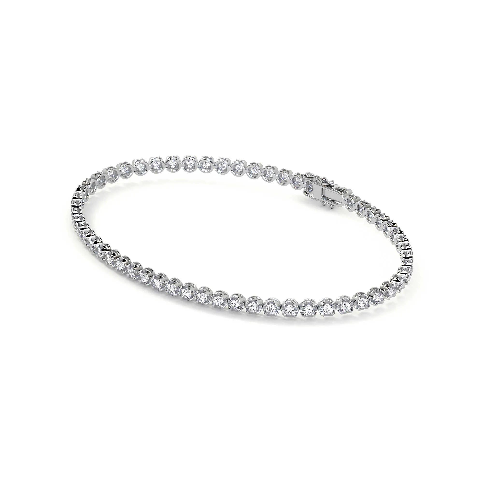 'Eleanor' Diamond Tennis Bracelet, 1.60 CT