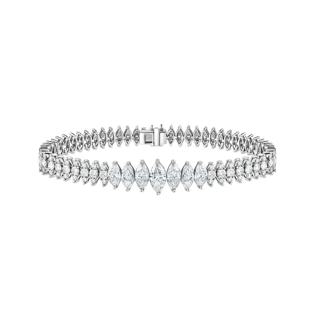 Eternity Marquise Diamond Bracelet