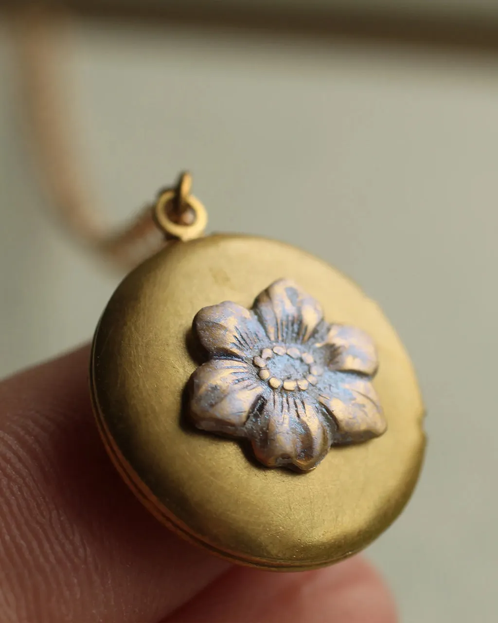 Forget Me Not Locket