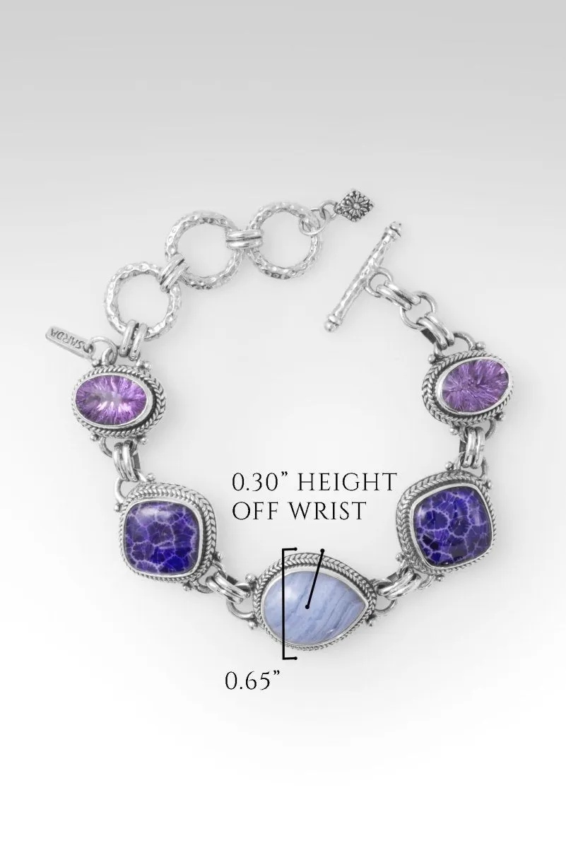Full Forgiveness Bracelet™ in Blue Lace Agate