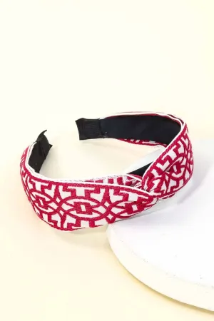 Geometric Print Headband