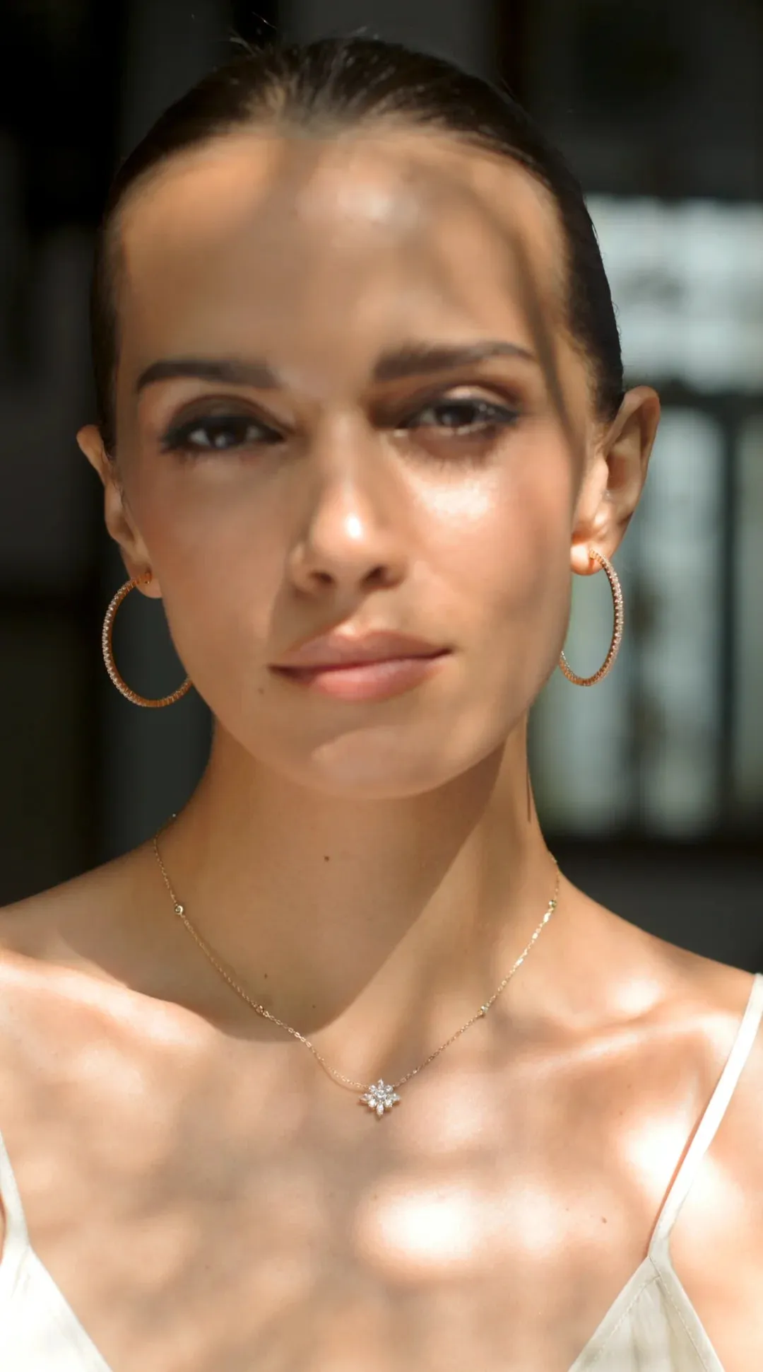 Glow Up Gold Plating Large  Size Hoops