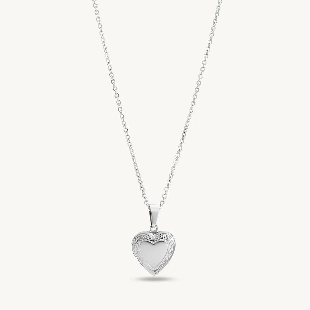 Heart Locket Necklace