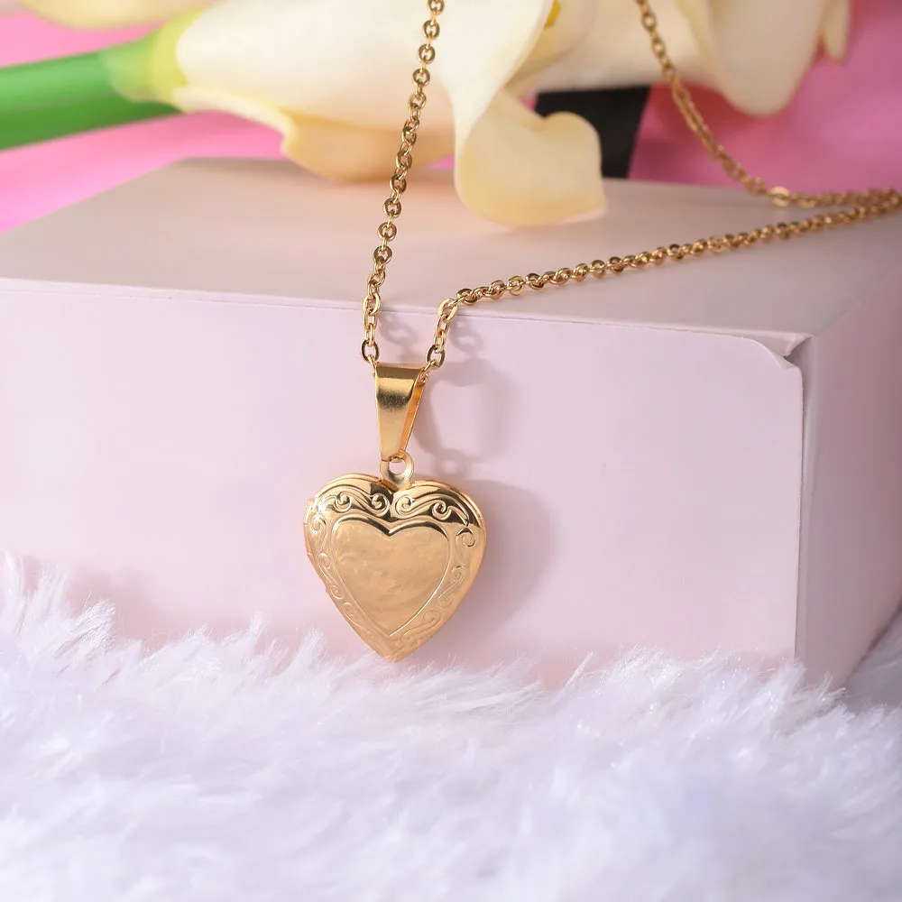 Heart Locket Necklace