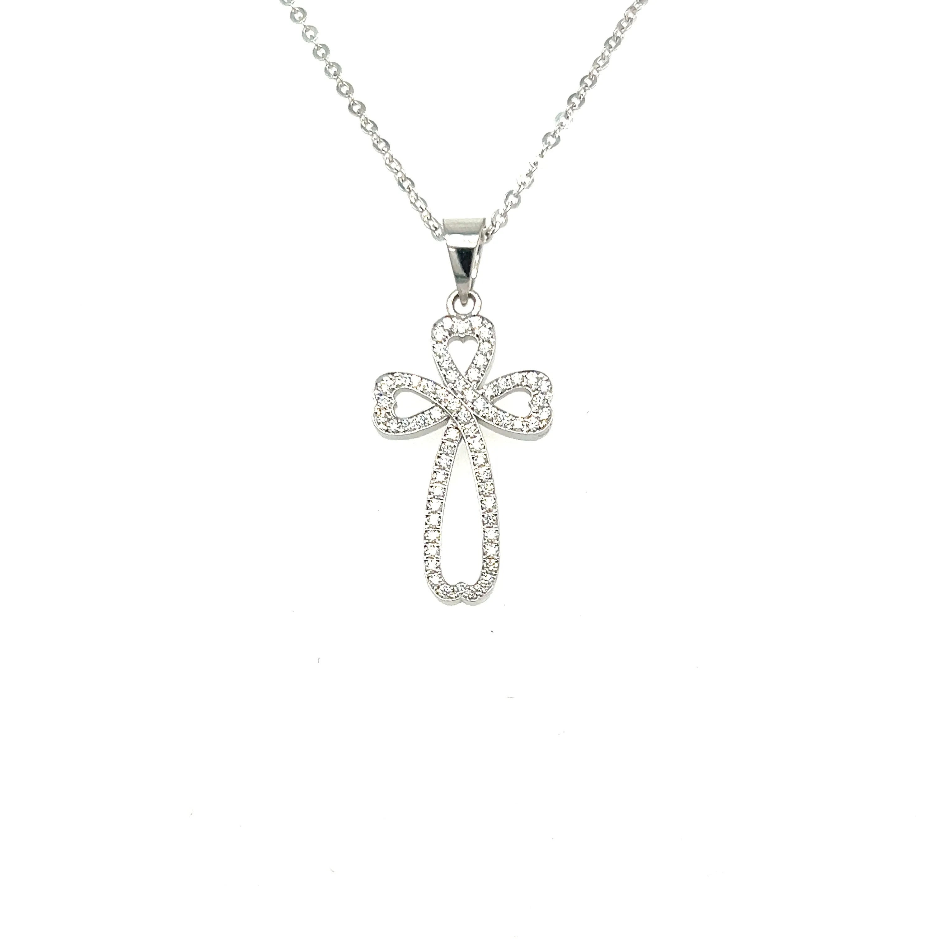 Infinity Cross Pendant