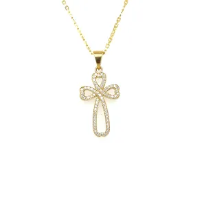 Infinity Cross Pendant