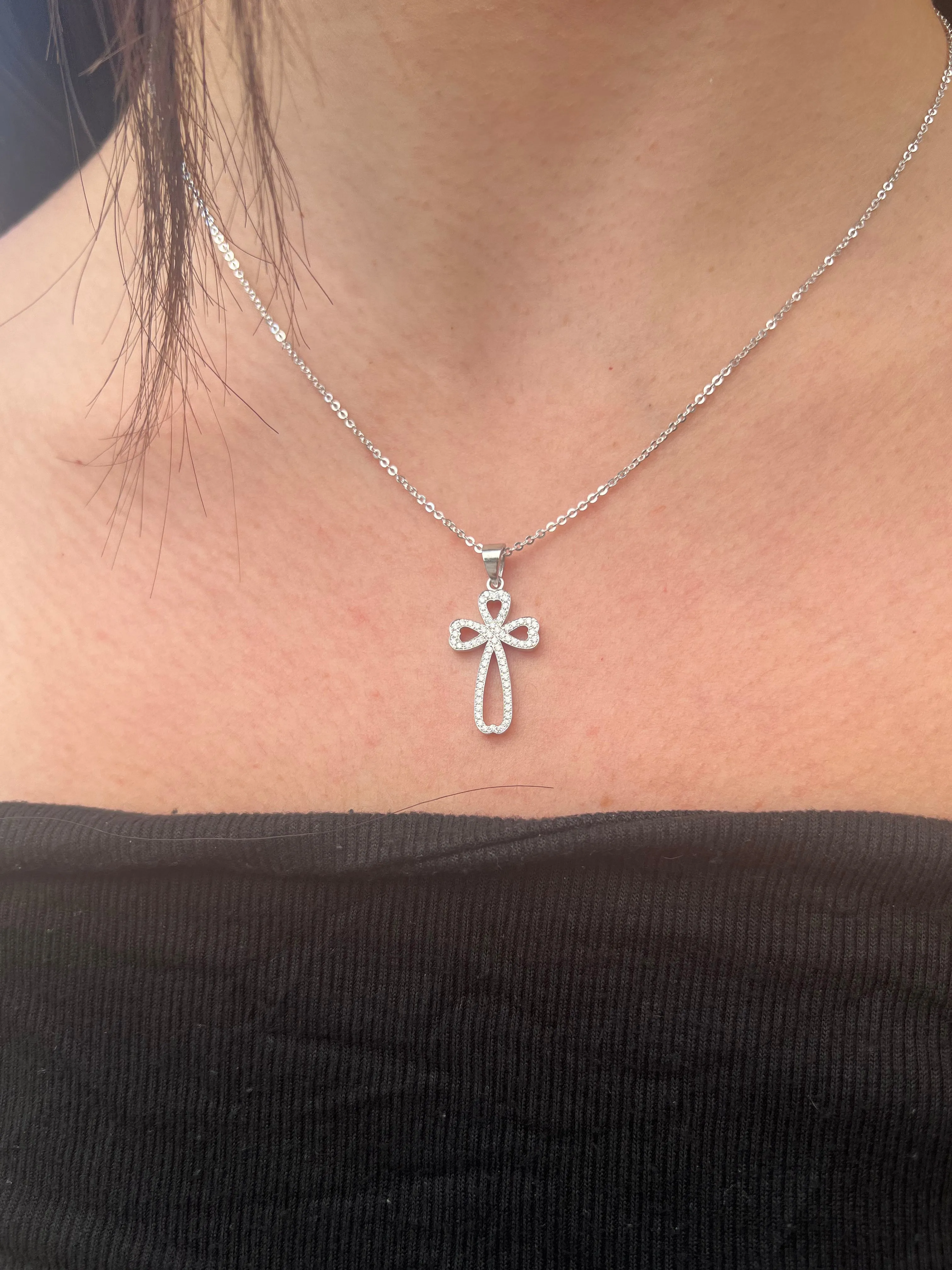 Infinity Cross Pendant