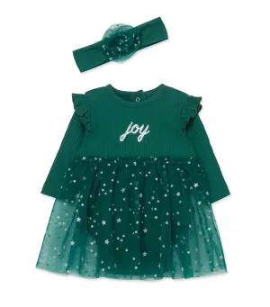 Joy Bodysuit Dress & Headband Set