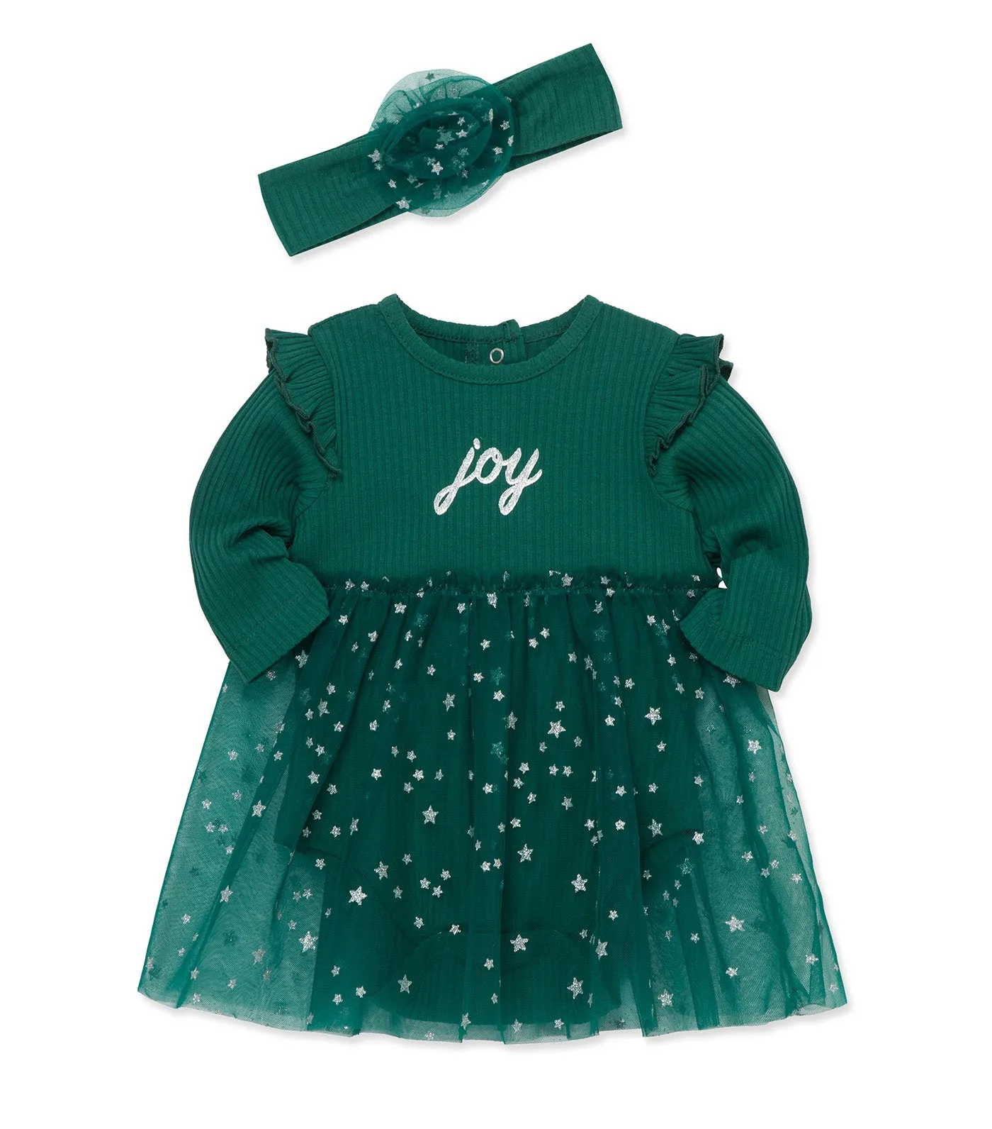 Joy Bodysuit Dress & Headband Set