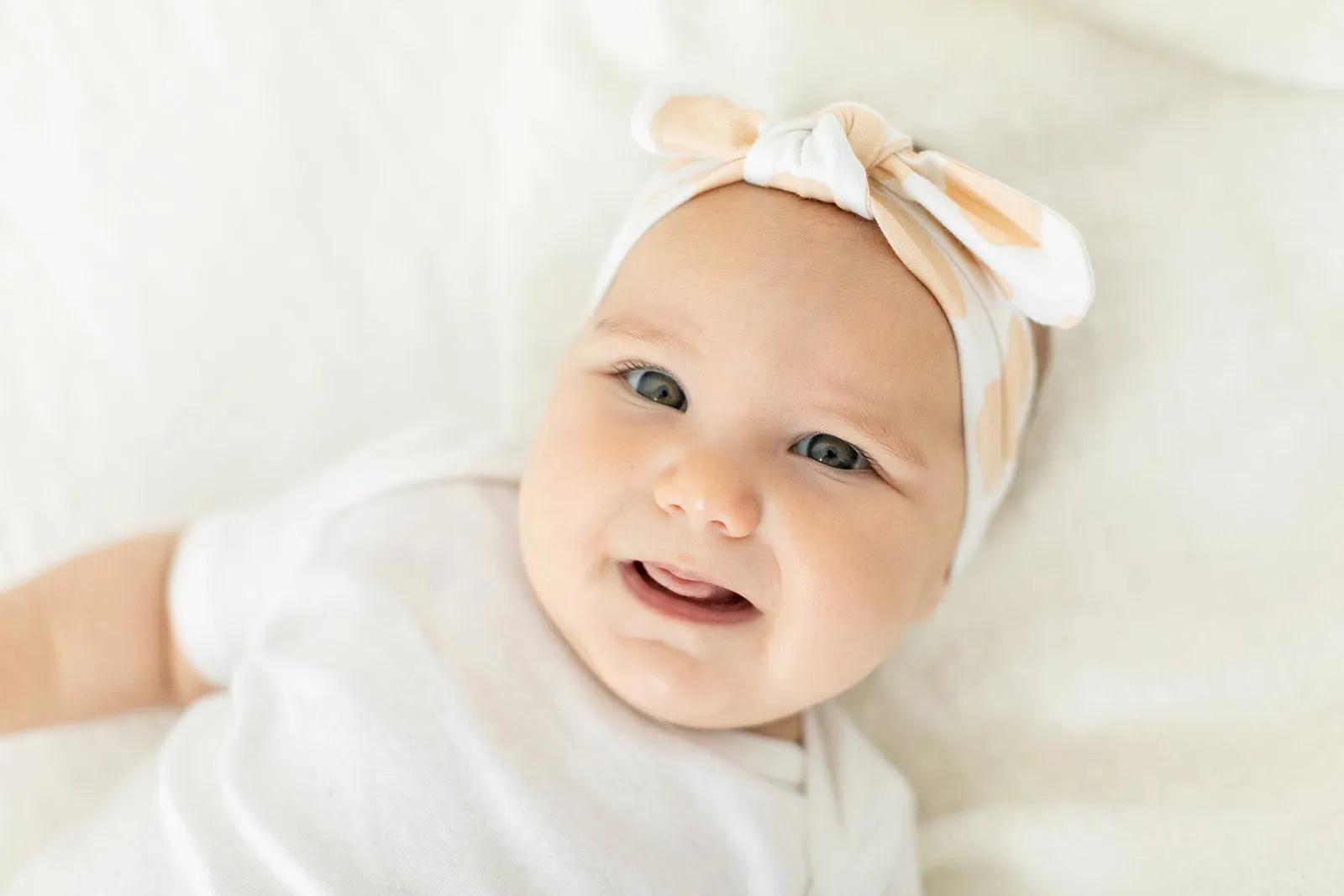 Knotted Bow Newborn Headbands