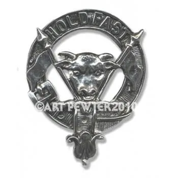 MacLeod Clan Crest Brooch