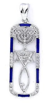 Menorah Pendant