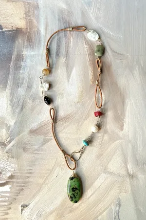 Mixed Media Necklace