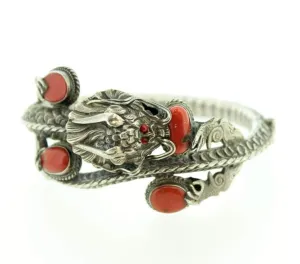 One of a Kind Womens Miao Dragon Bracelet