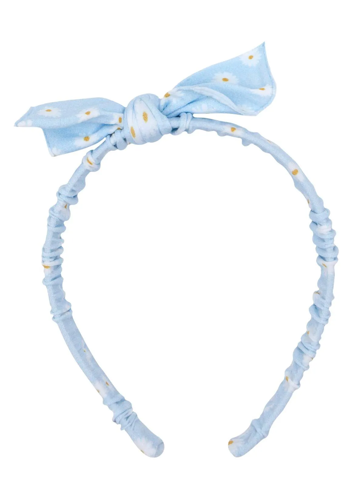 Printed Tied Hard Headband, Winnie