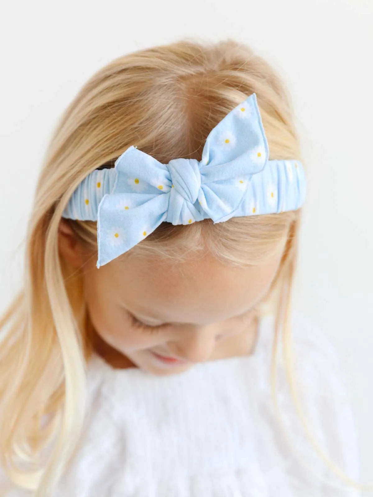 Printed Tied Hard Headband, Winnie