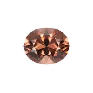 Roger Dery 8.20ct Spice Zircon Oval Loose Gemstone