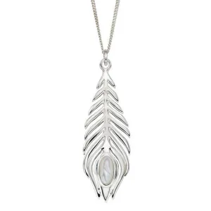 Silver Feather Pendant