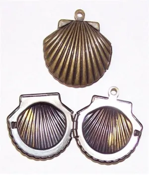 Small Antique Bronze Sea Shell Locket Antique Bronze 644x