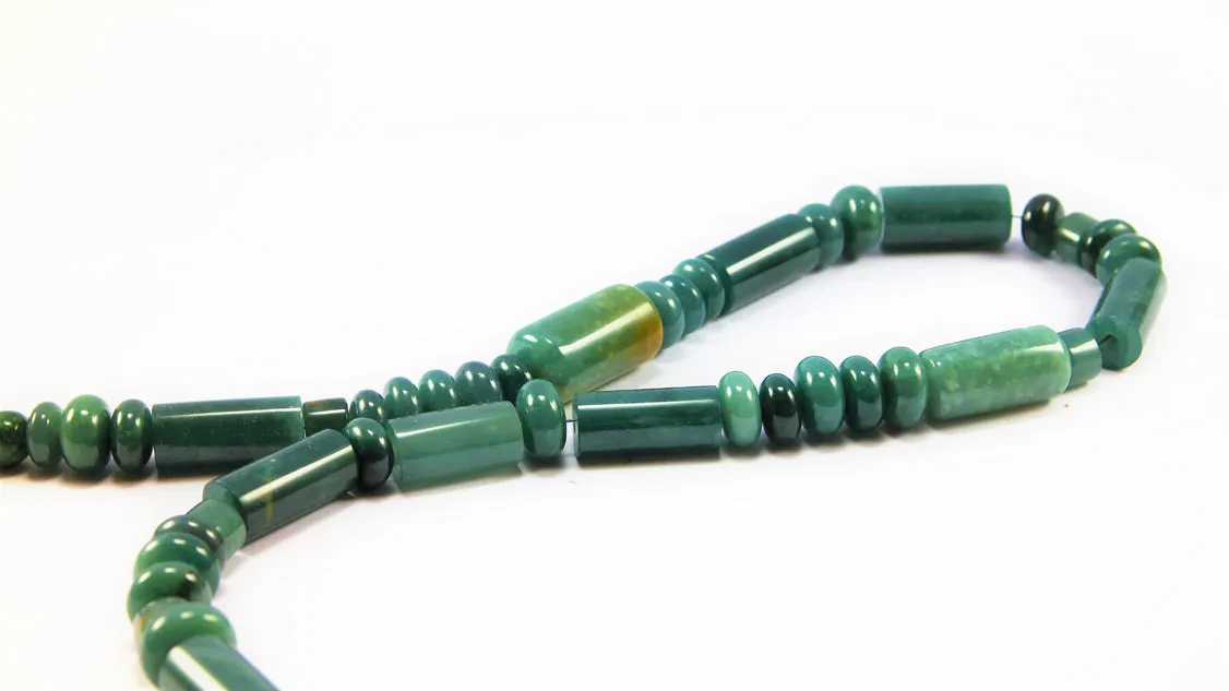 SOLD - Blue Jade (Jadeite) Necklace