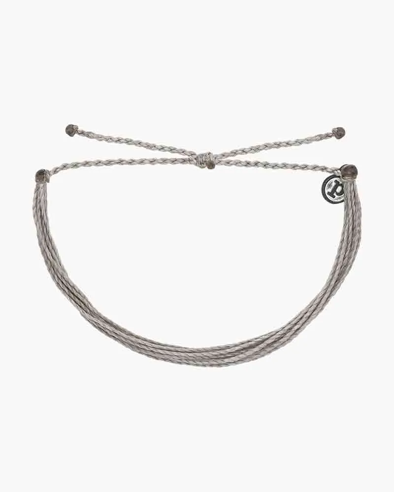 Solid Silver Pura Vida Bracelet