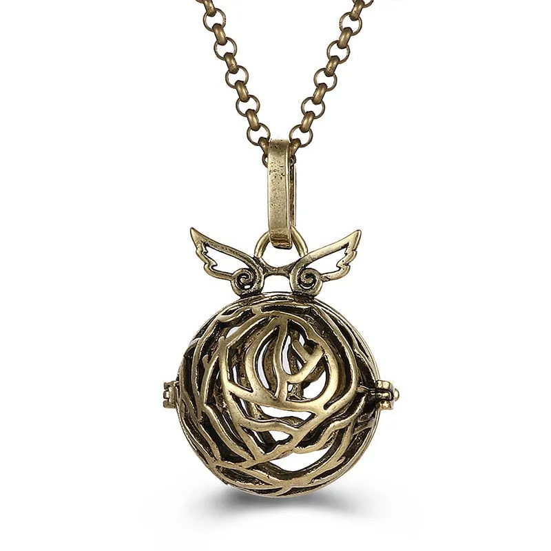 TEEK - Chime Angel Ball Locket Necklaces