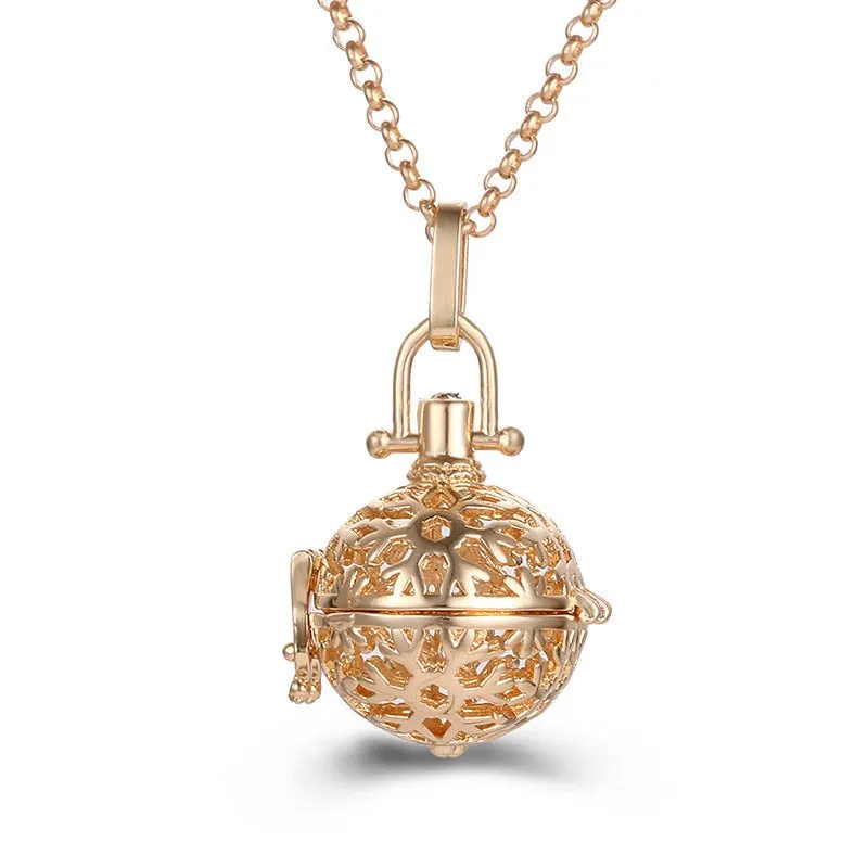 TEEK - Chime Angel Ball Locket Necklaces