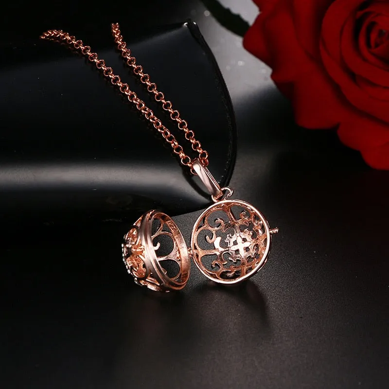 TEEK - Chime Angel Ball Locket Necklaces