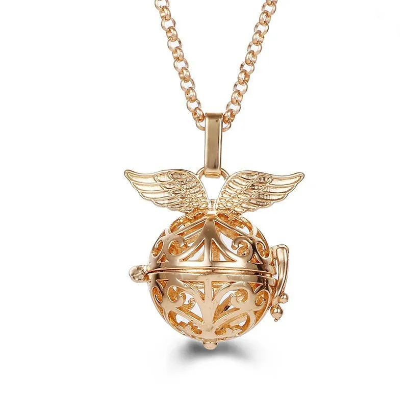 TEEK - Chime Angel Ball Locket Necklaces