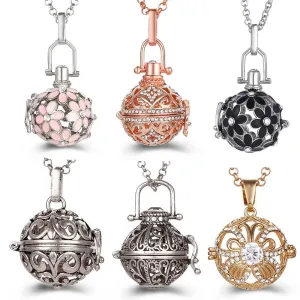 TEEK - Chime Angel Ball Locket Necklaces