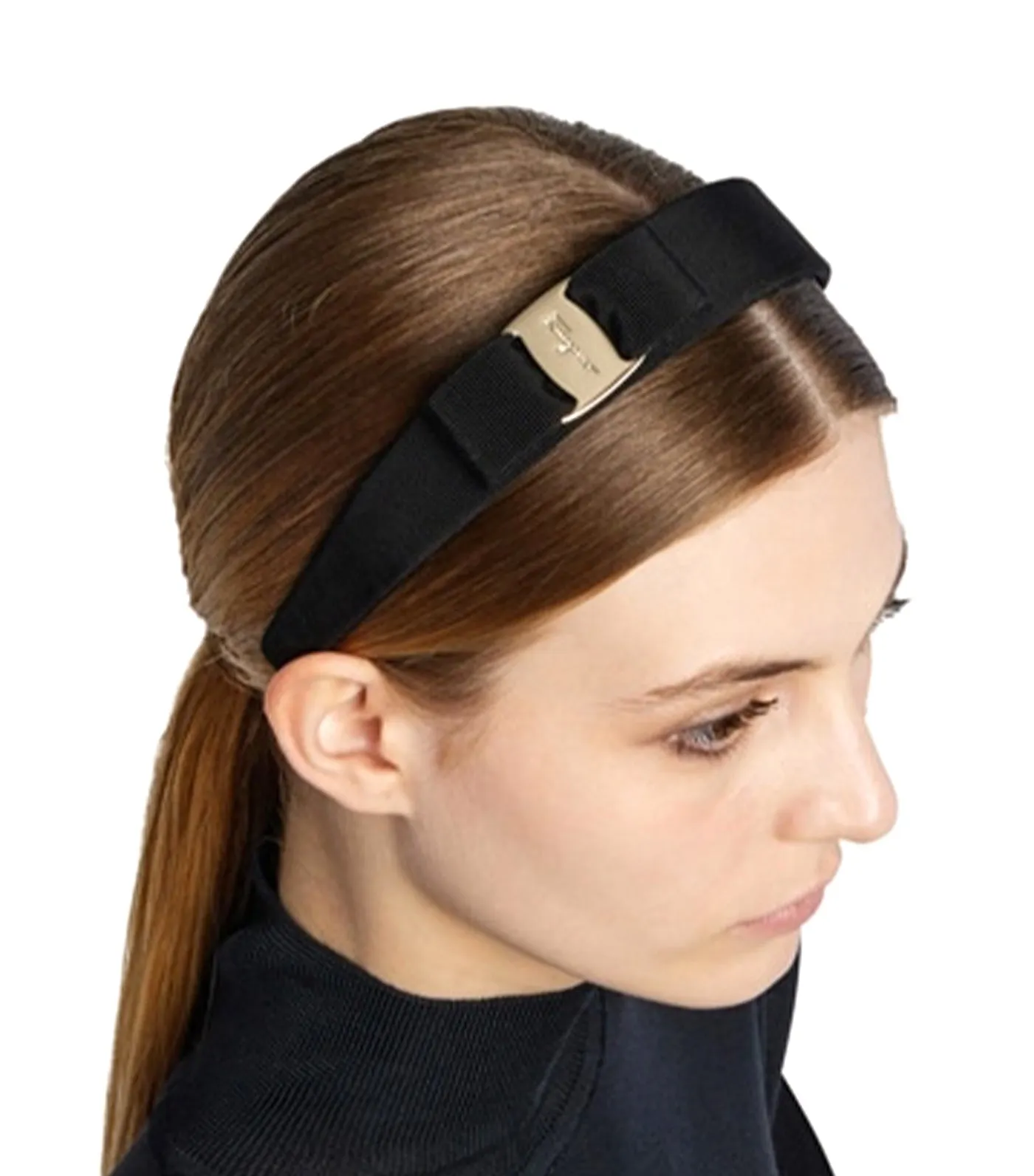 Vara Bow Headband Black