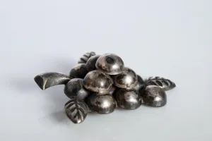 Vintage Mexican Silver Grape Brooch