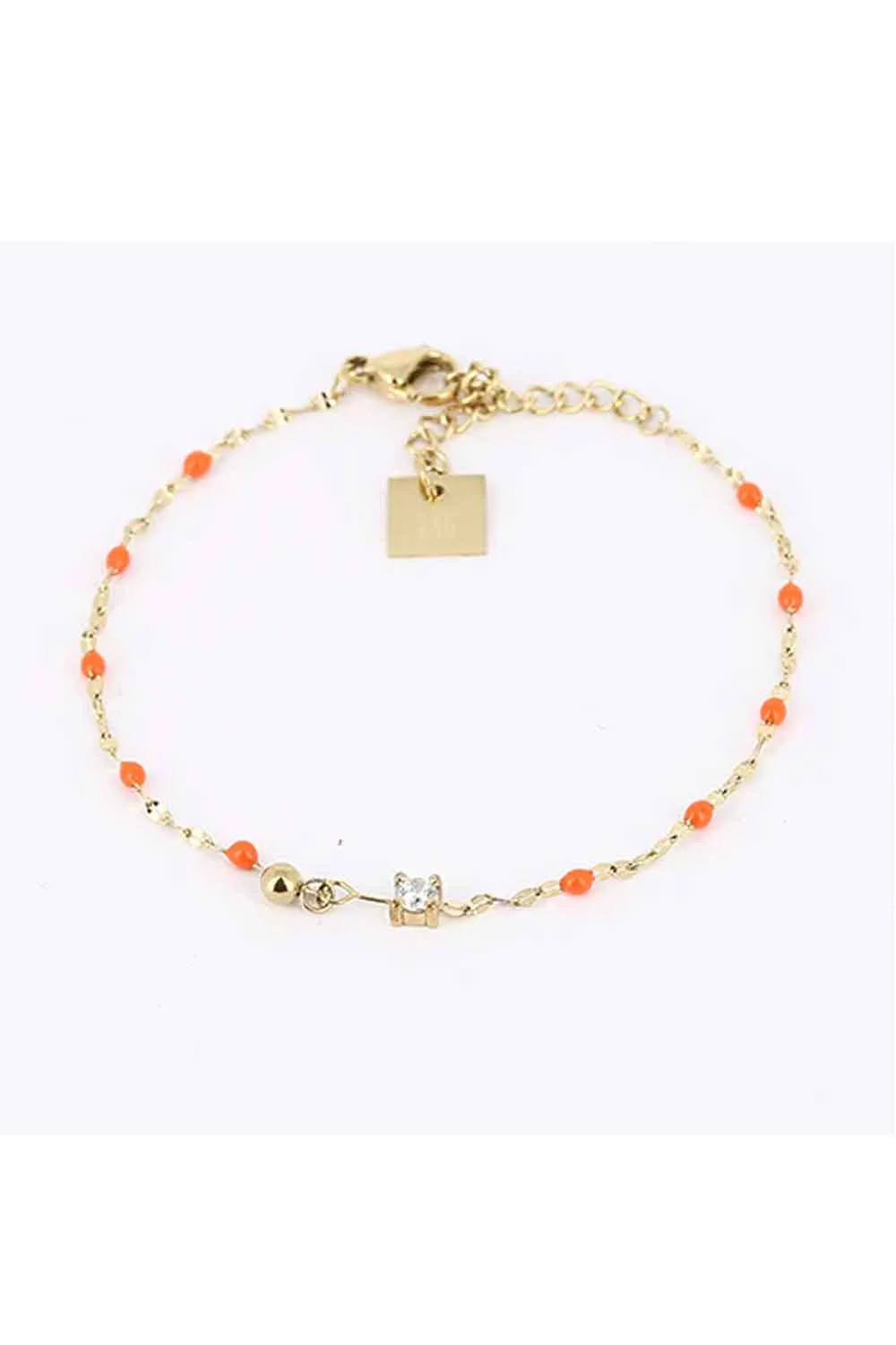 ZAG BIJOUX POPPY BRACELET CORAL